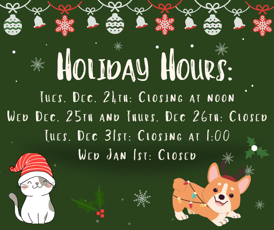 Holiday Hours 2023